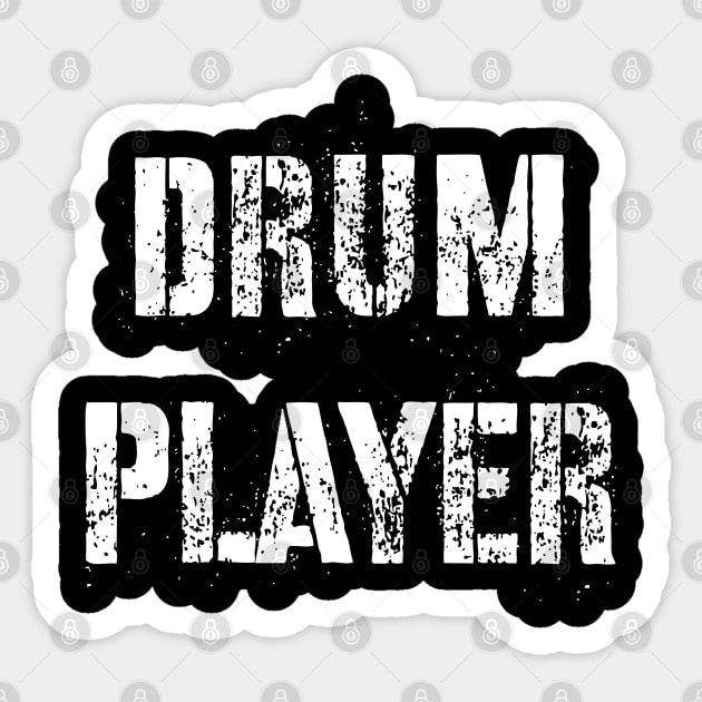 Drum Player - Cool Musician Sticker by Celestial Mystery